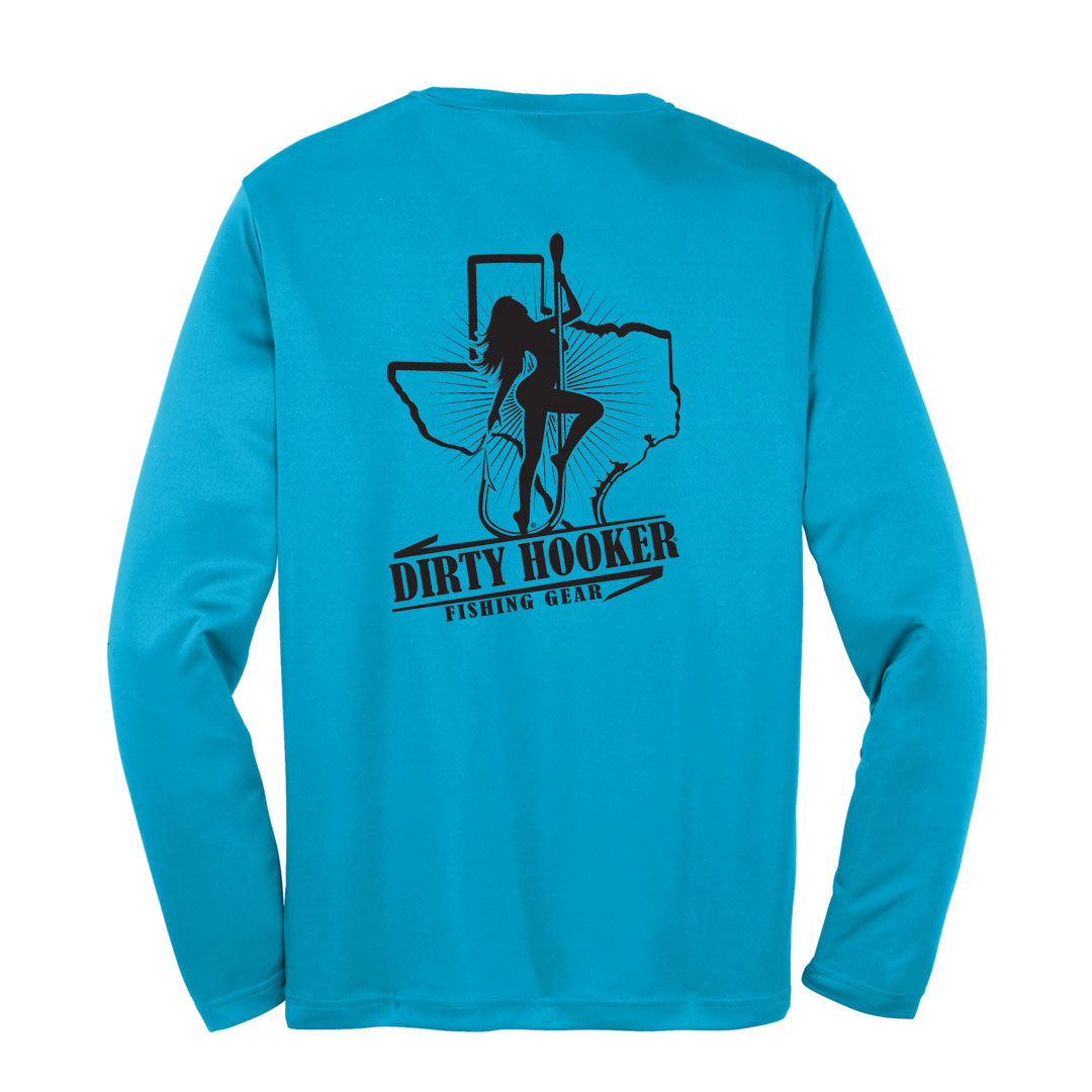 Dirty Hooker Texas Shine Black - Dry Fit
